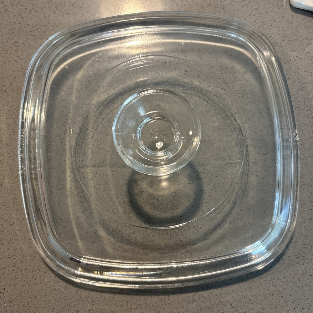 Vintage Corning Ware Blue Cornflower P-1-B 1 qt with Glass Pyrex Lid - Picture 7 of 7